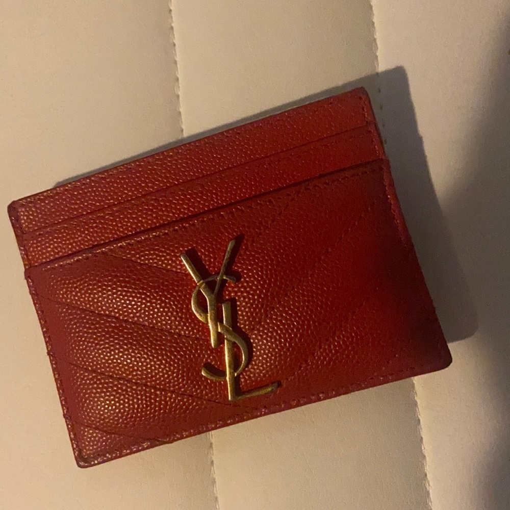 YSL red card holder
